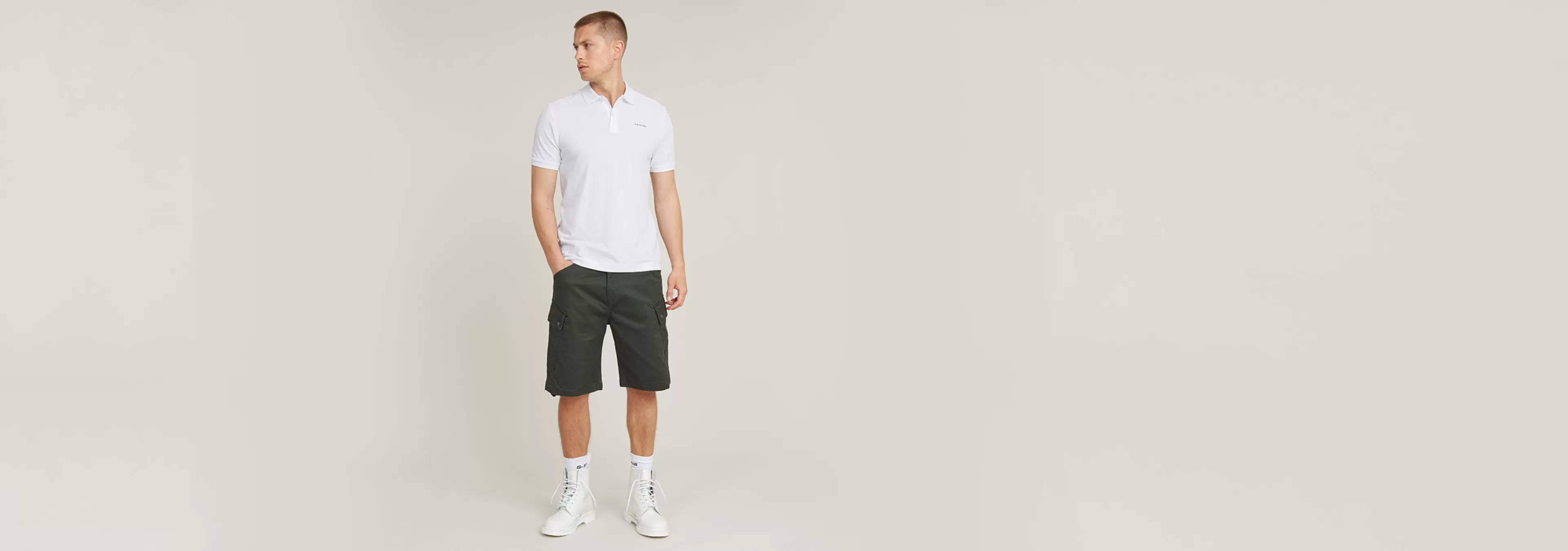 Cheap G-Star Roxic Short asfalt