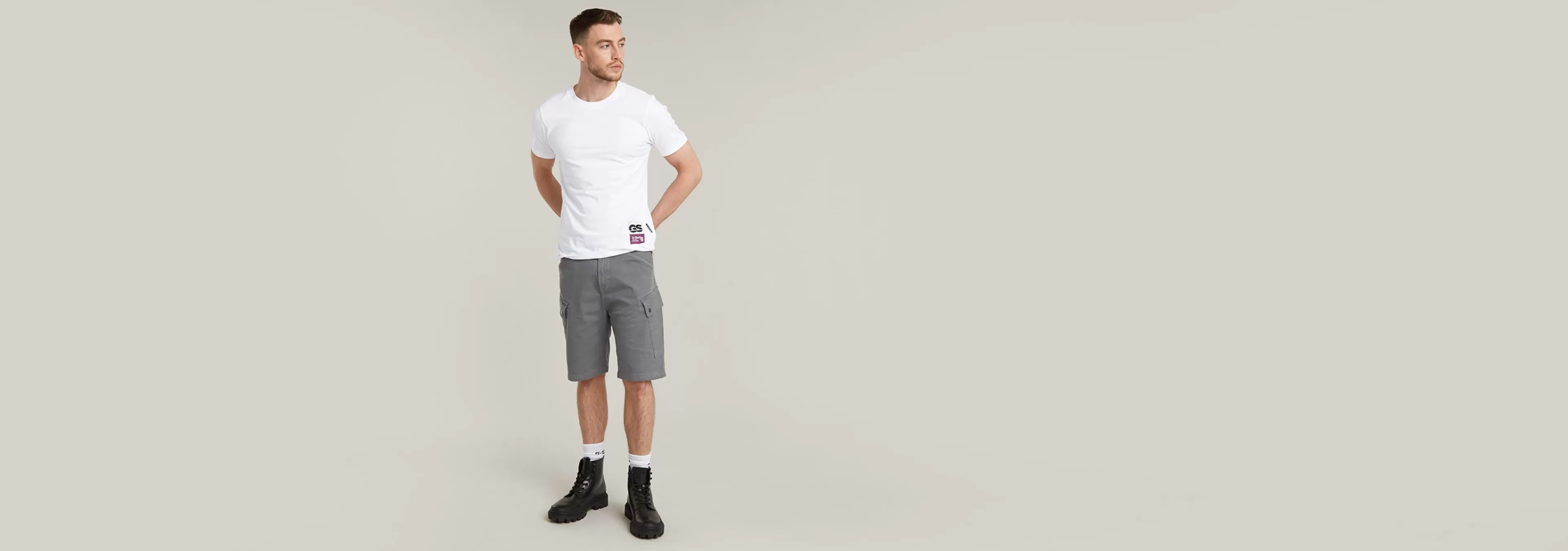 Discount G-Star Roxic Short light building garment dyed
