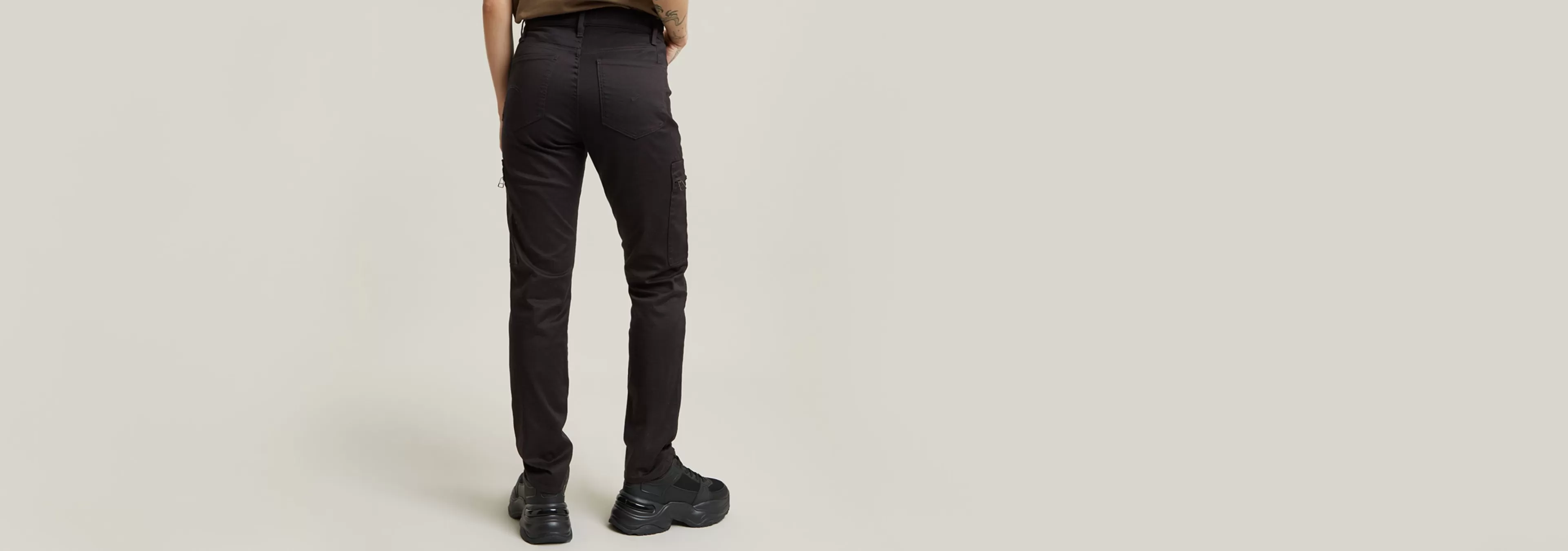 Shop G-Star Skinny Cargo Broek 2.0 dark black