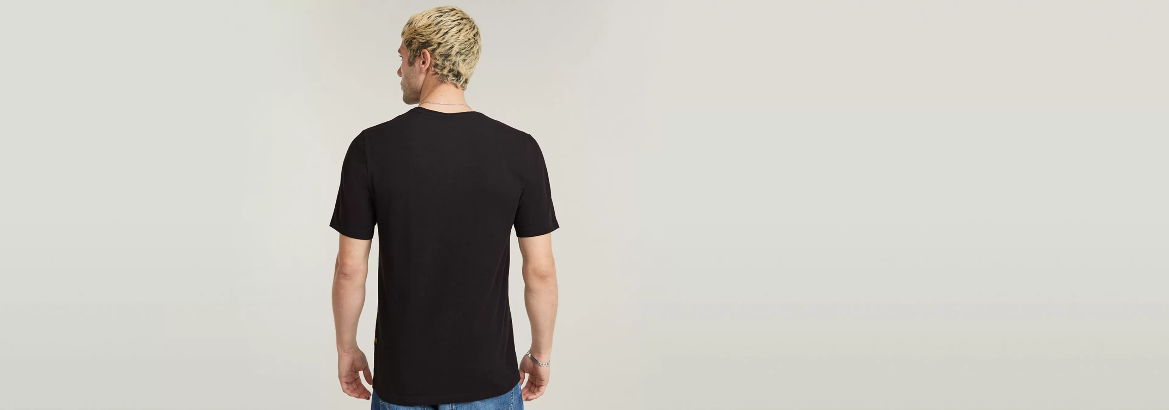 Best G-Star Slim Base T-Shirt dark black