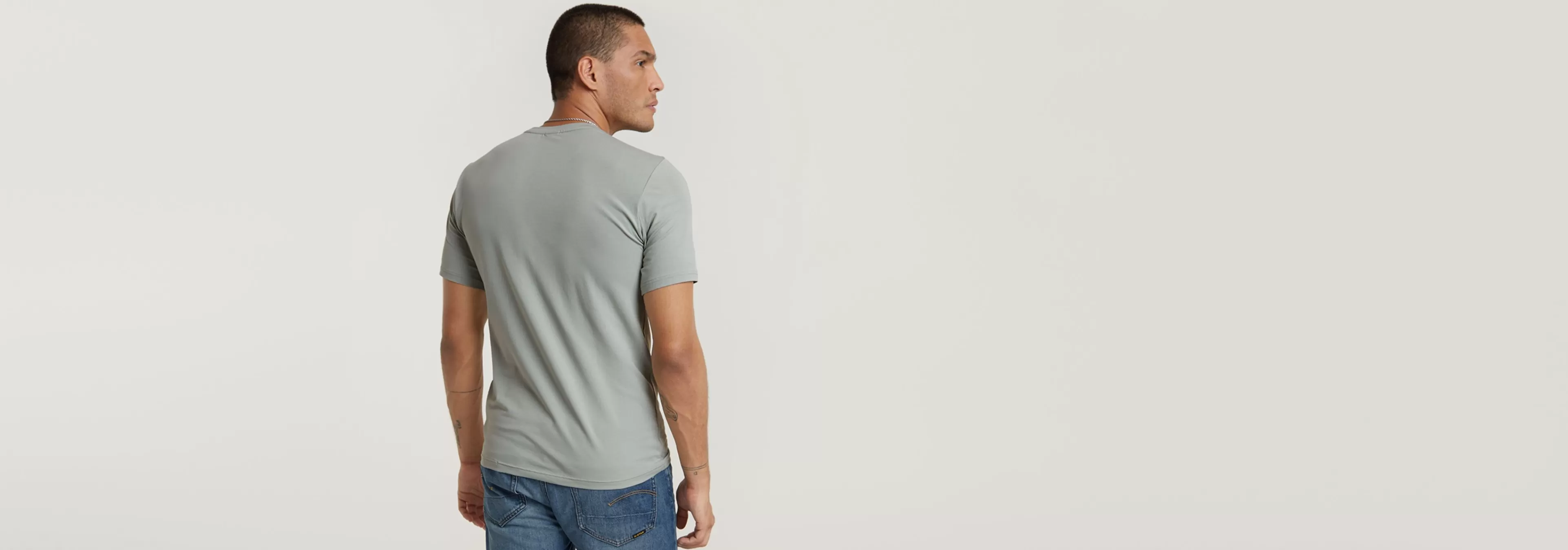 Best G-Star Slim Base T-Shirt wrought iron