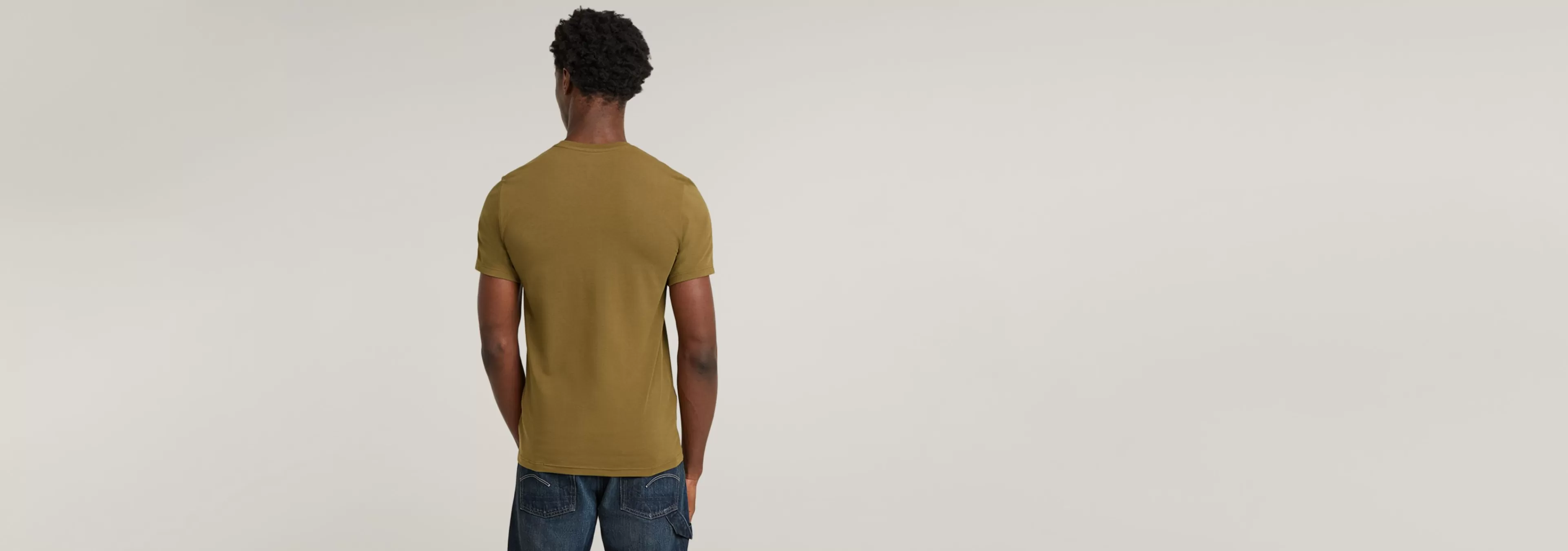 Shop G-Star Slim Base T-Shirt Light Berber