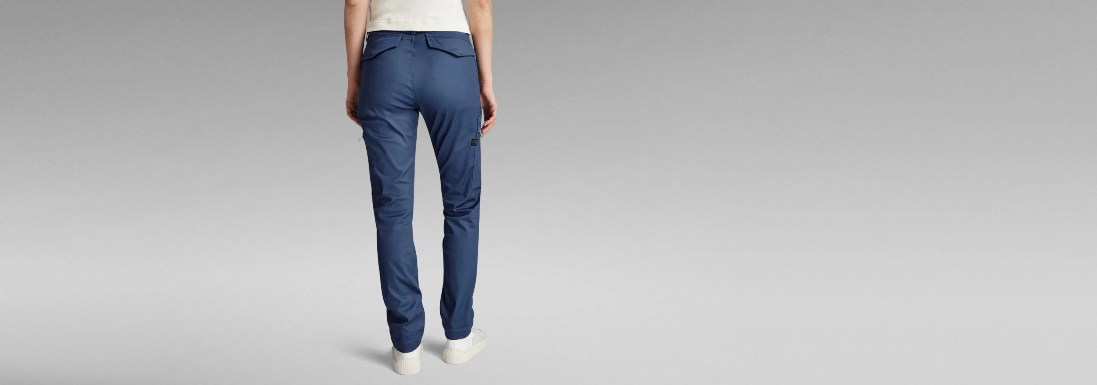 Shop G-Star Slim Cargo Broek rank blue