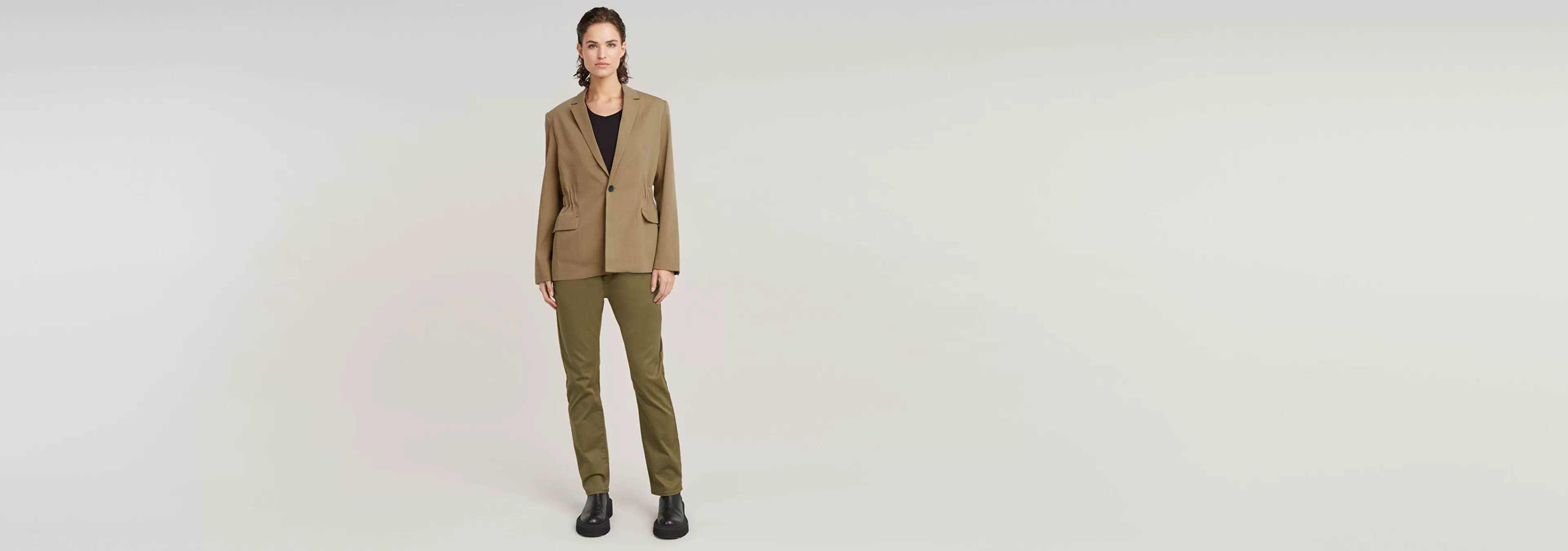Cheap G-Star Slim Chino antic green