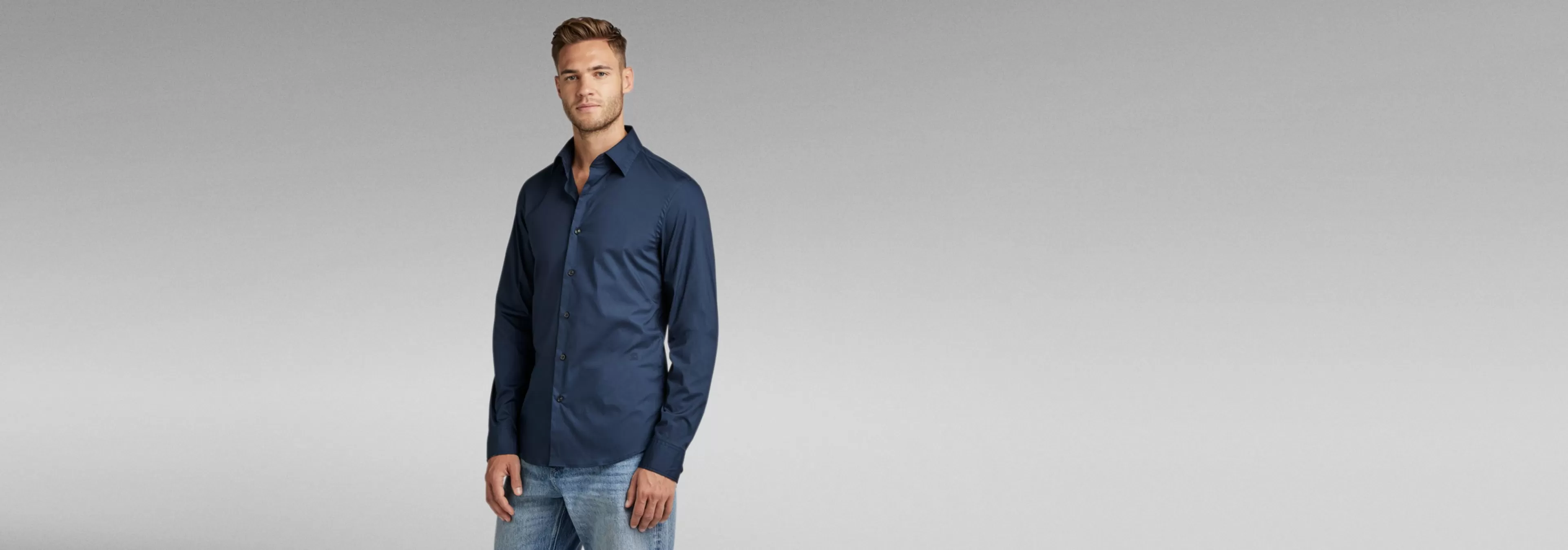 Flash Sale G-Star Slim Shirt sartho blue