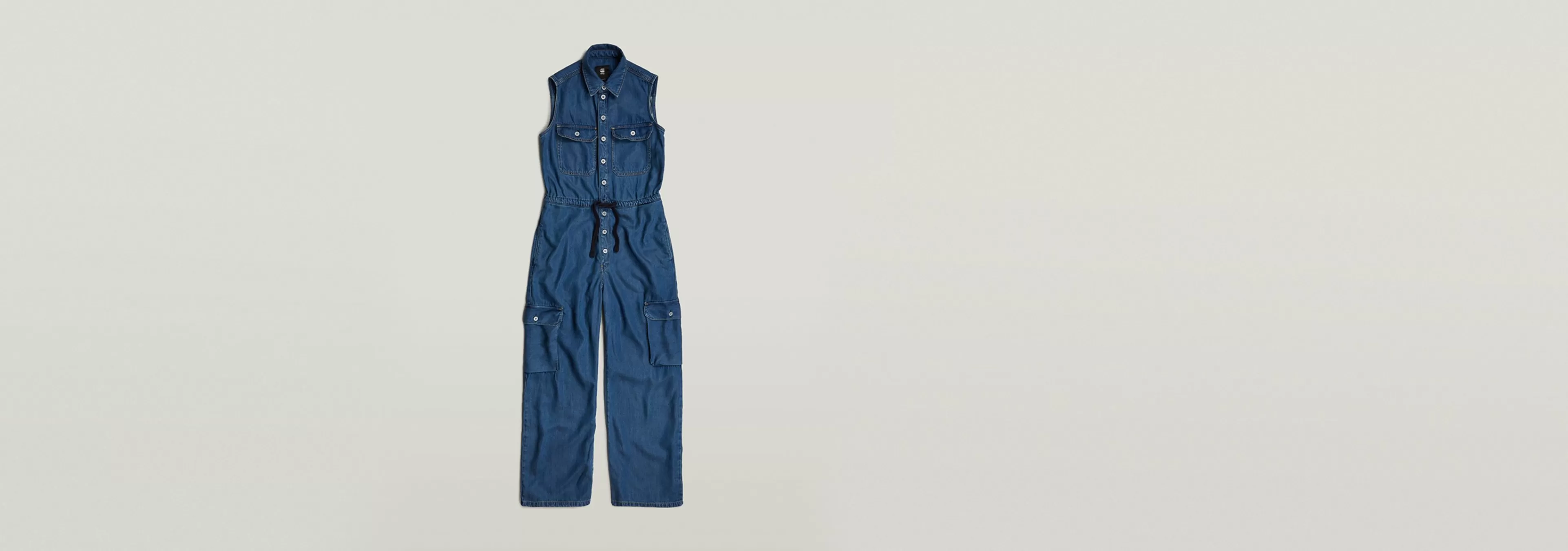 Shop G-Star Soft Utility Jumpsuit faded whirlpool