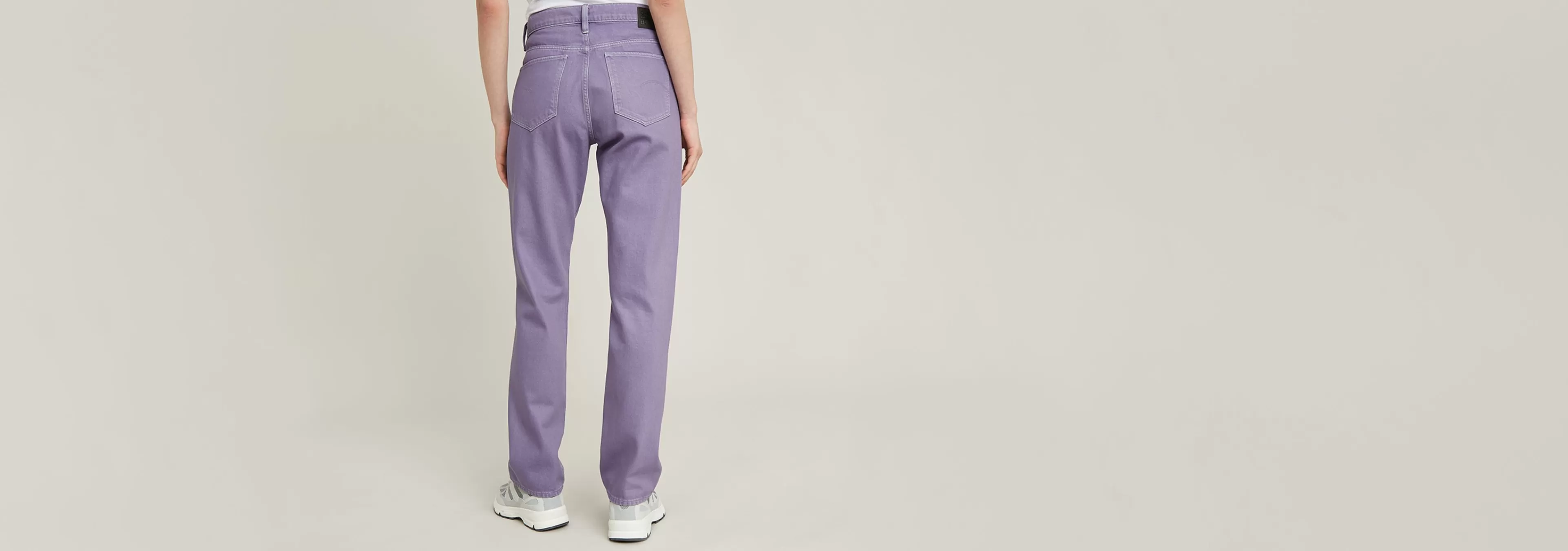 Outlet G-Star Strace Straight Jeans faded frozen lavender gd