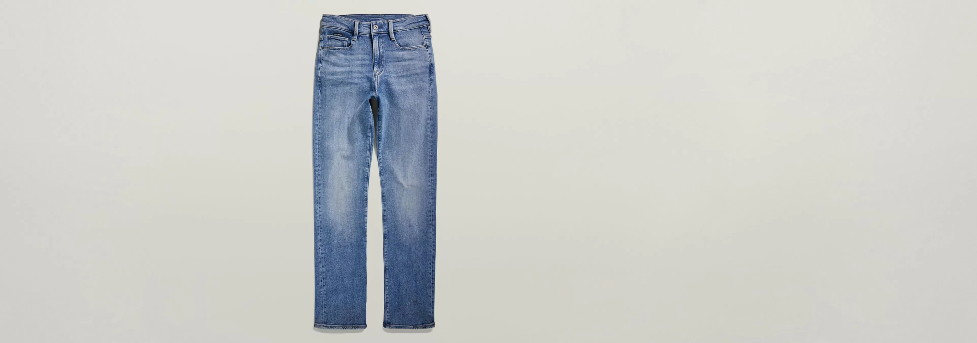 Best G-Star Strace Straight Jeans sun faded blue donau