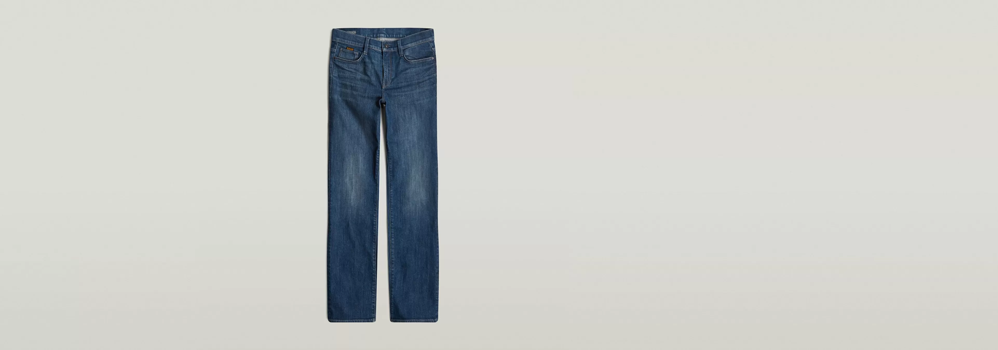 Fashion G-Star Strace Straight Jeans worn in blizzard