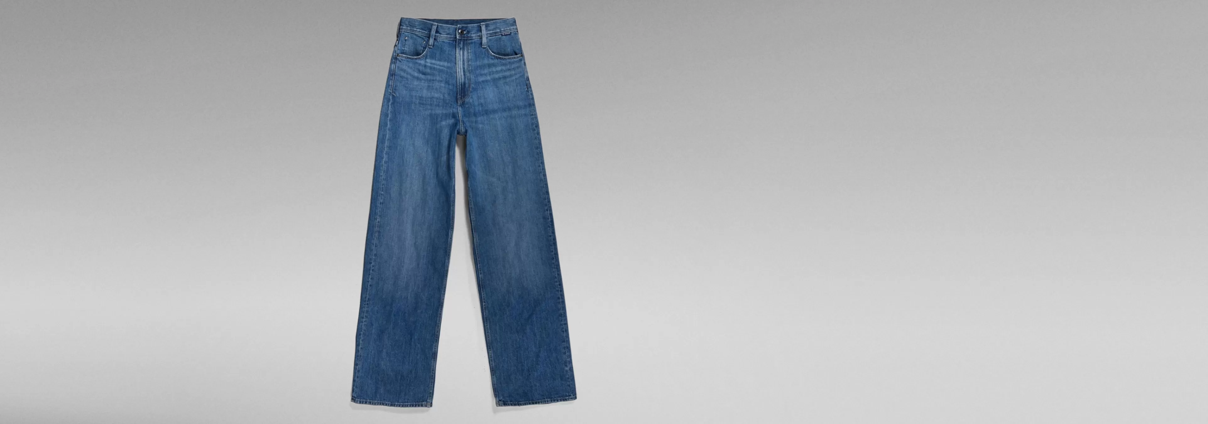 Outlet G-Star Stray Ultra High Loose Jeans faded capri