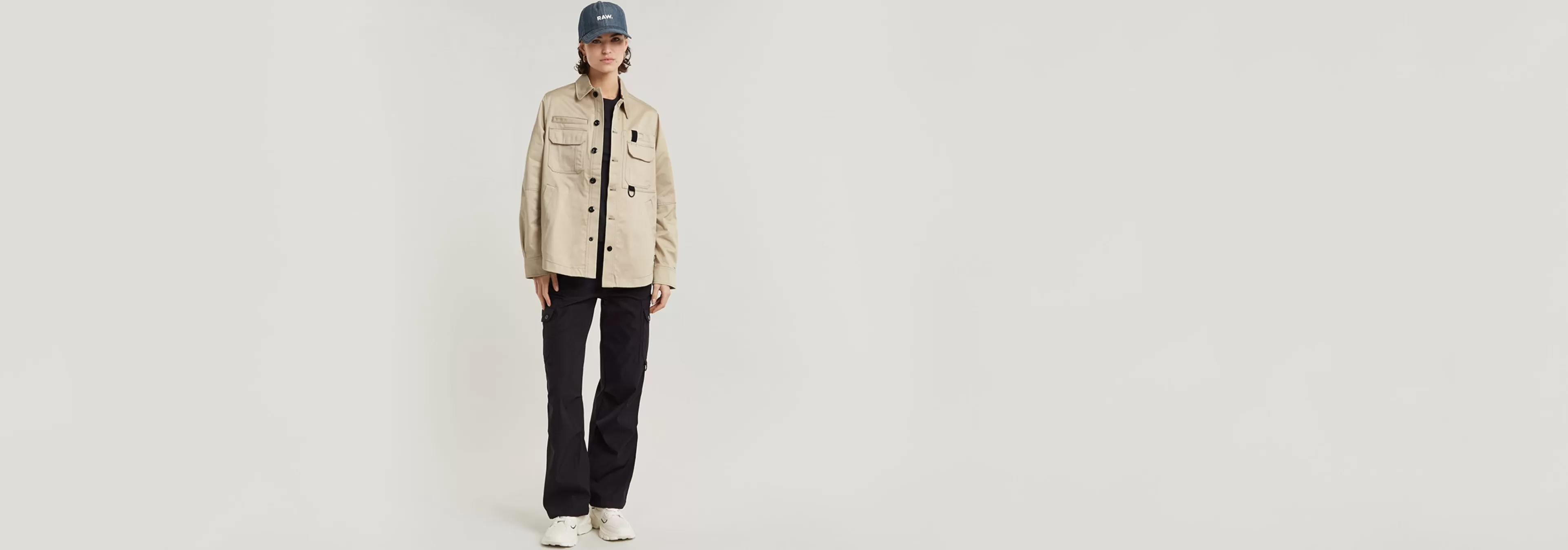 Outlet G-Star Tape Overshirt westpoint khaki