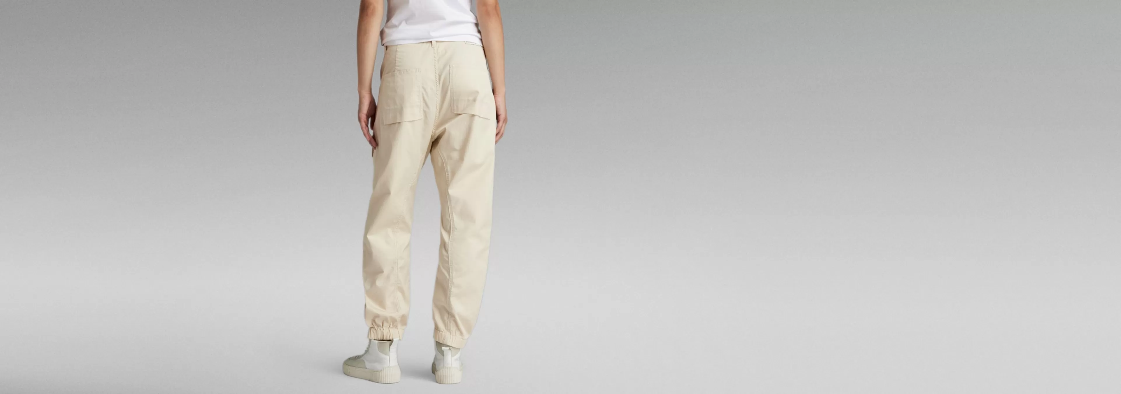 Shop G-Star Tapered Cargobroek ecru