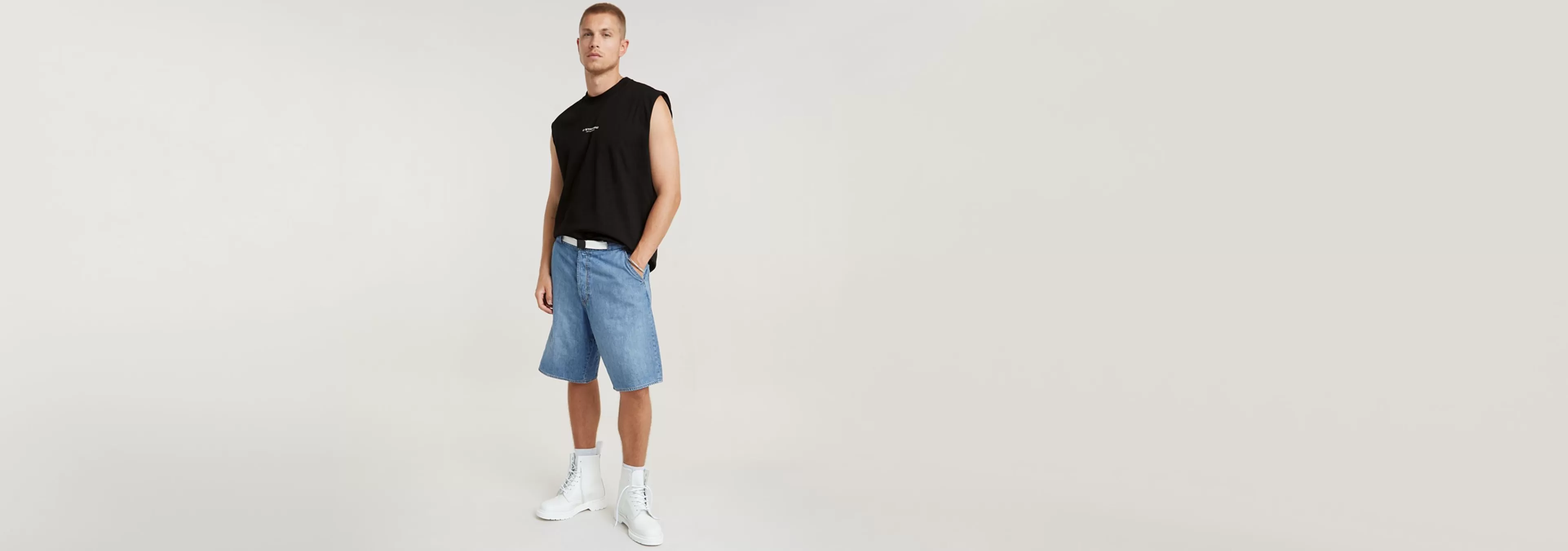 Shop G-Star Travail Short faded thames