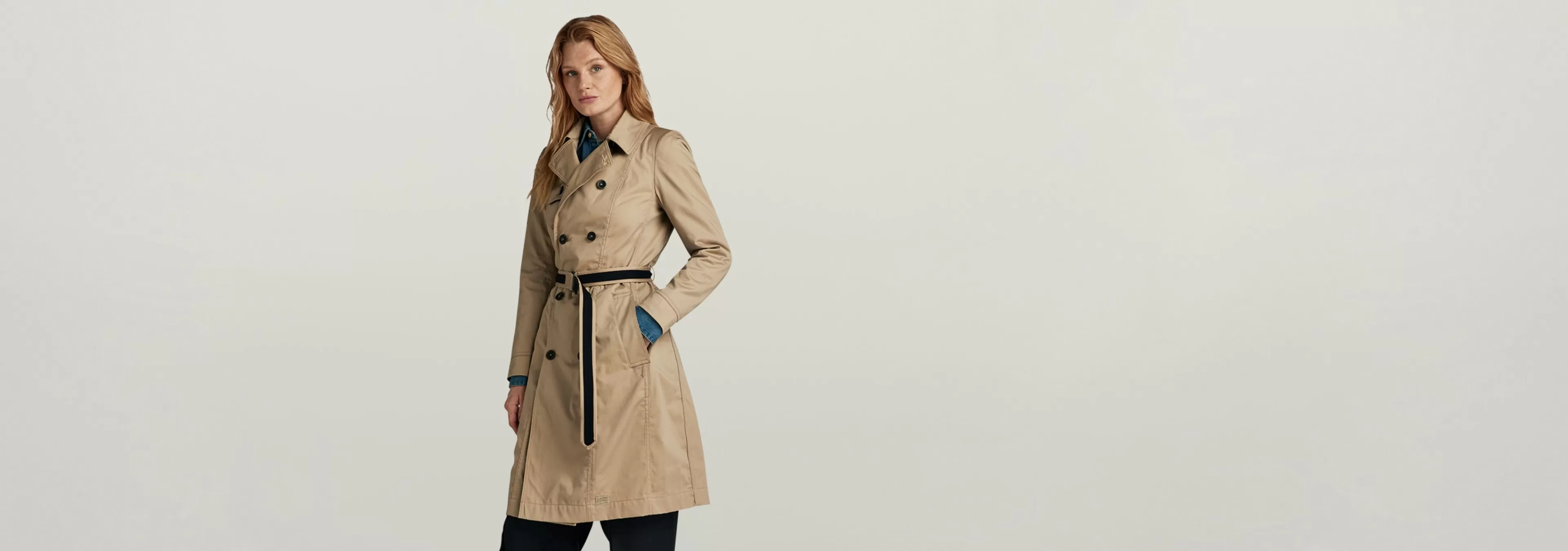 Shop G-Star Trenchcoat light rock