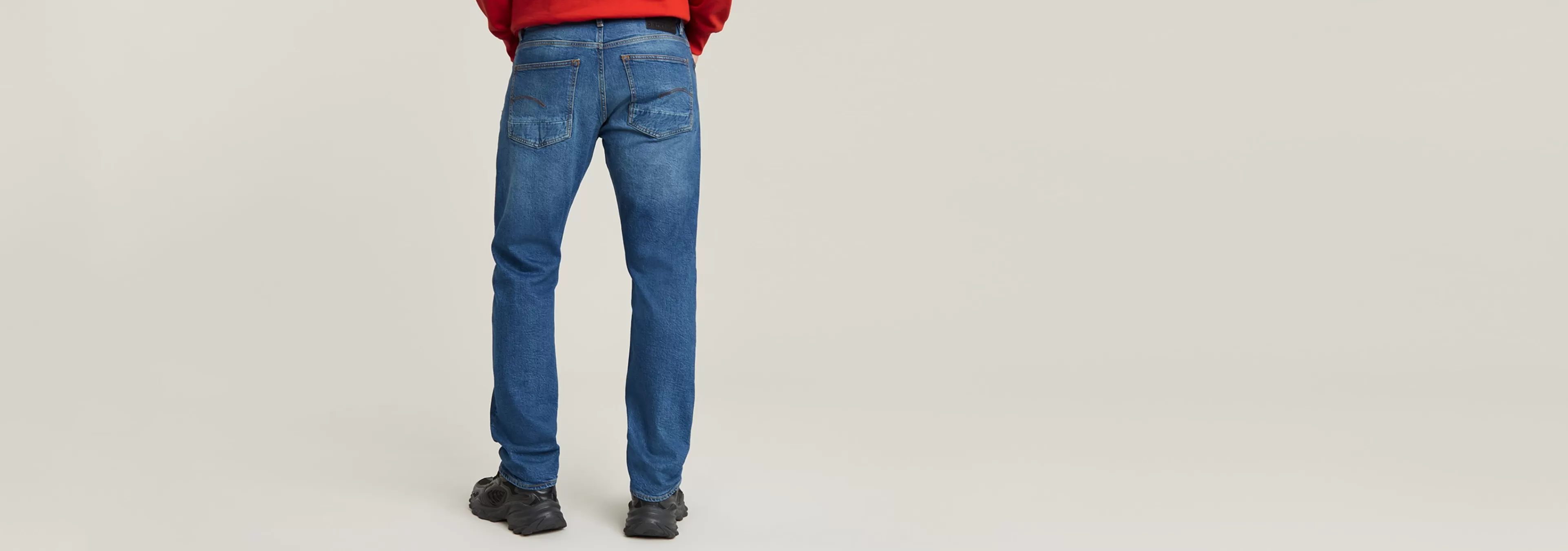 Hot G-Star Triple A Regular Straight Jeans medium aged