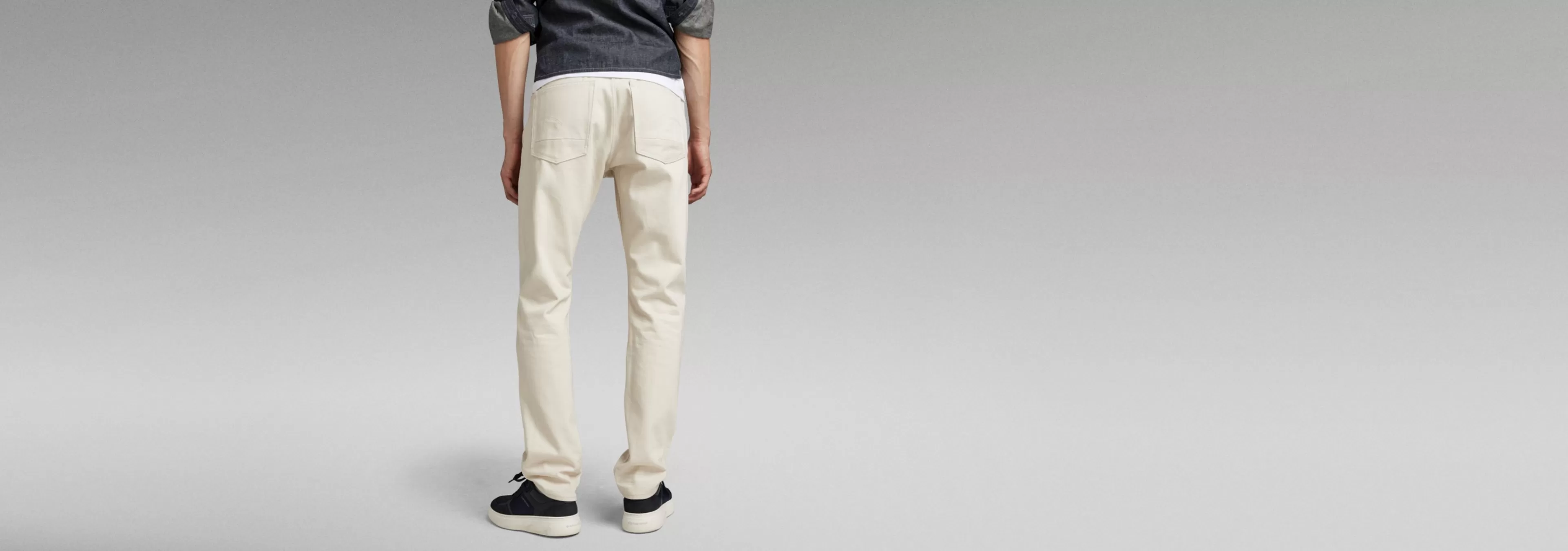 Sale G-Star Triple A Regular Straight Jeans ecru