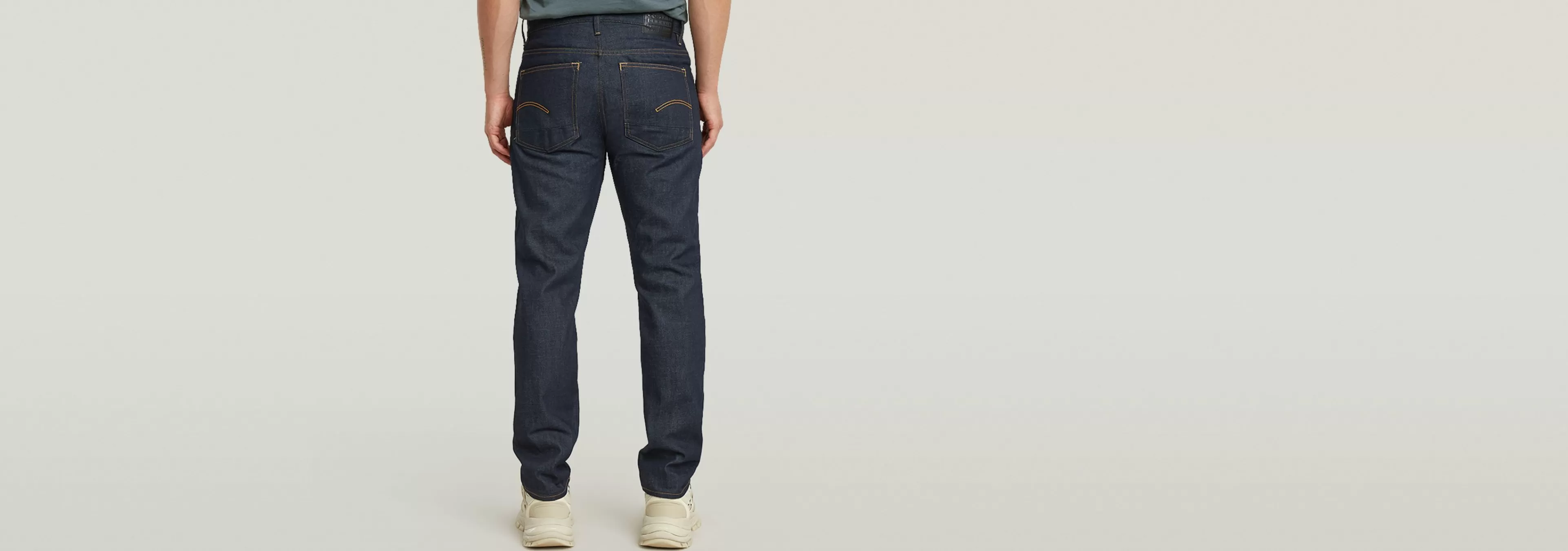 Cheap G-Star Triple A Regular Straight Jeans raw denim