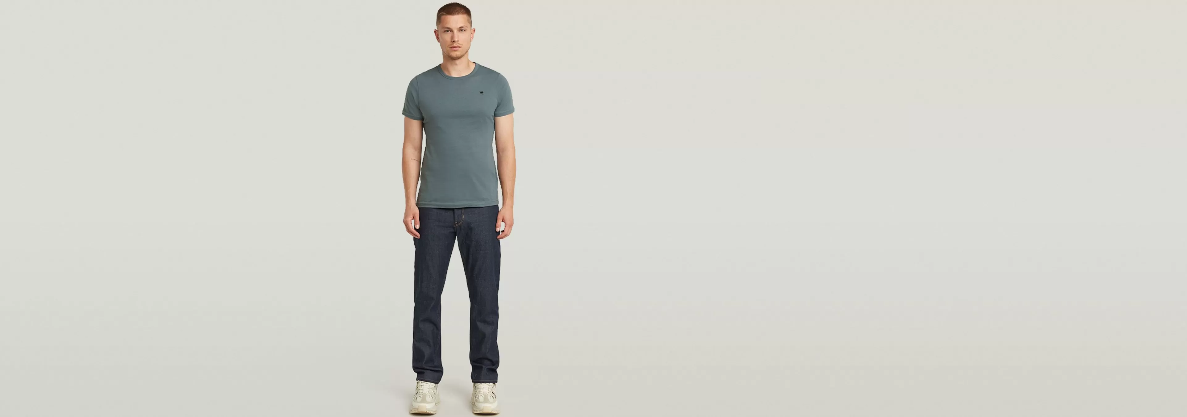 Cheap G-Star Triple A Regular Straight Jeans raw denim