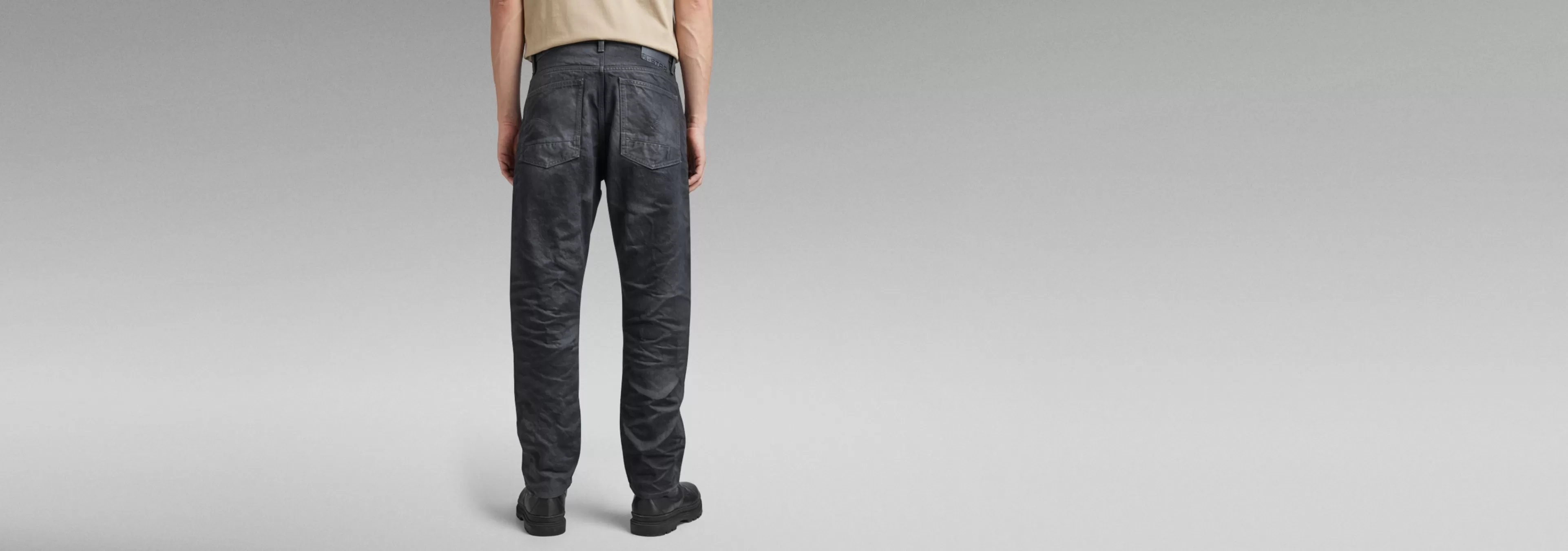 Cheap G-Star Triple A Regular Straight PM Jeans 3D meteor cobler
