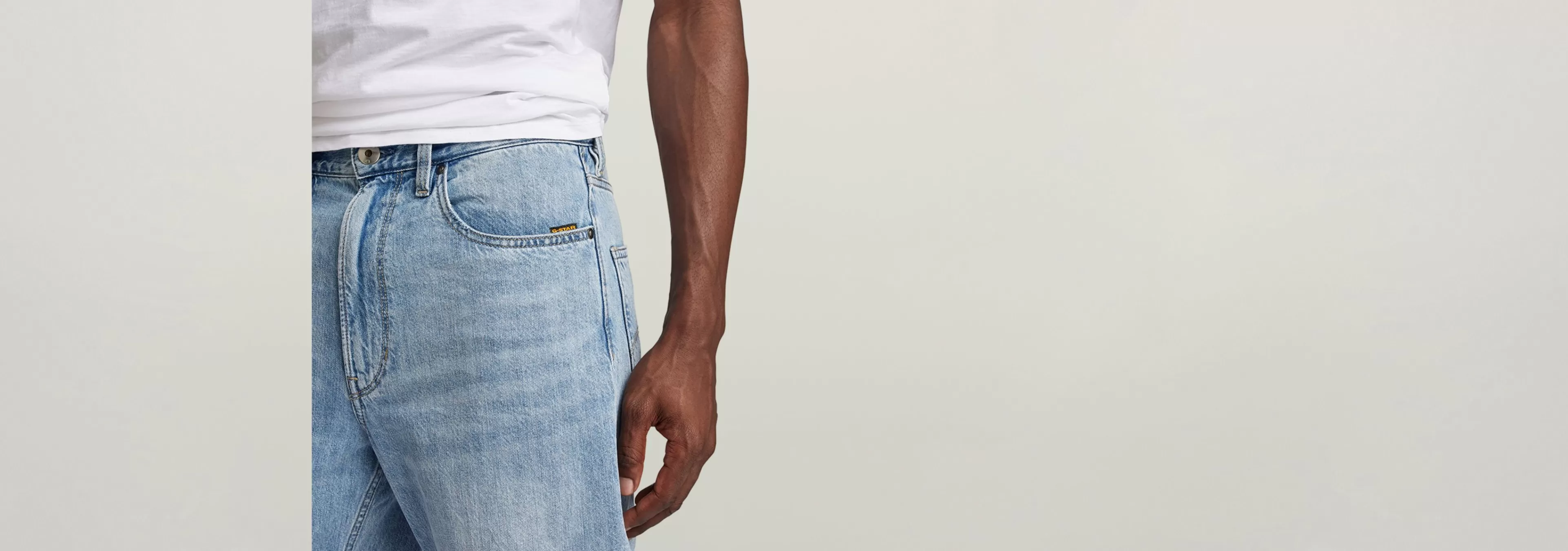Clearance G-Star Type 96 Loose Jeans sun faded cloudburst