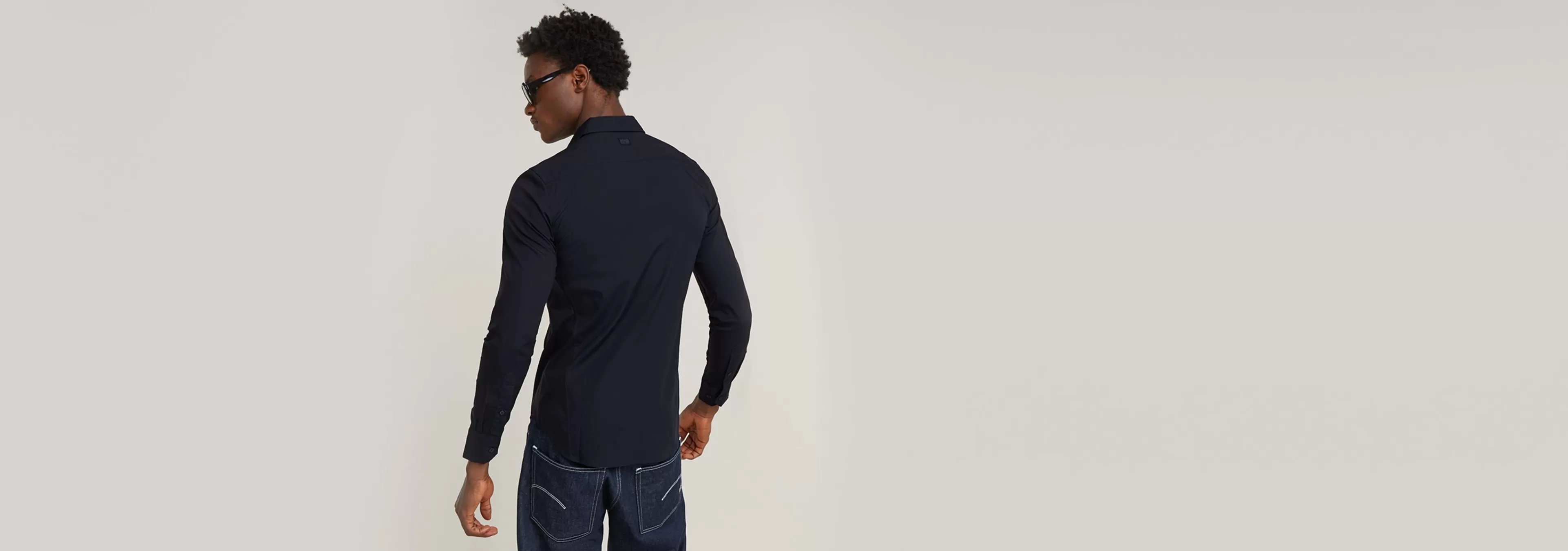 Fashion G-Star Uniform Slim Shirt salute