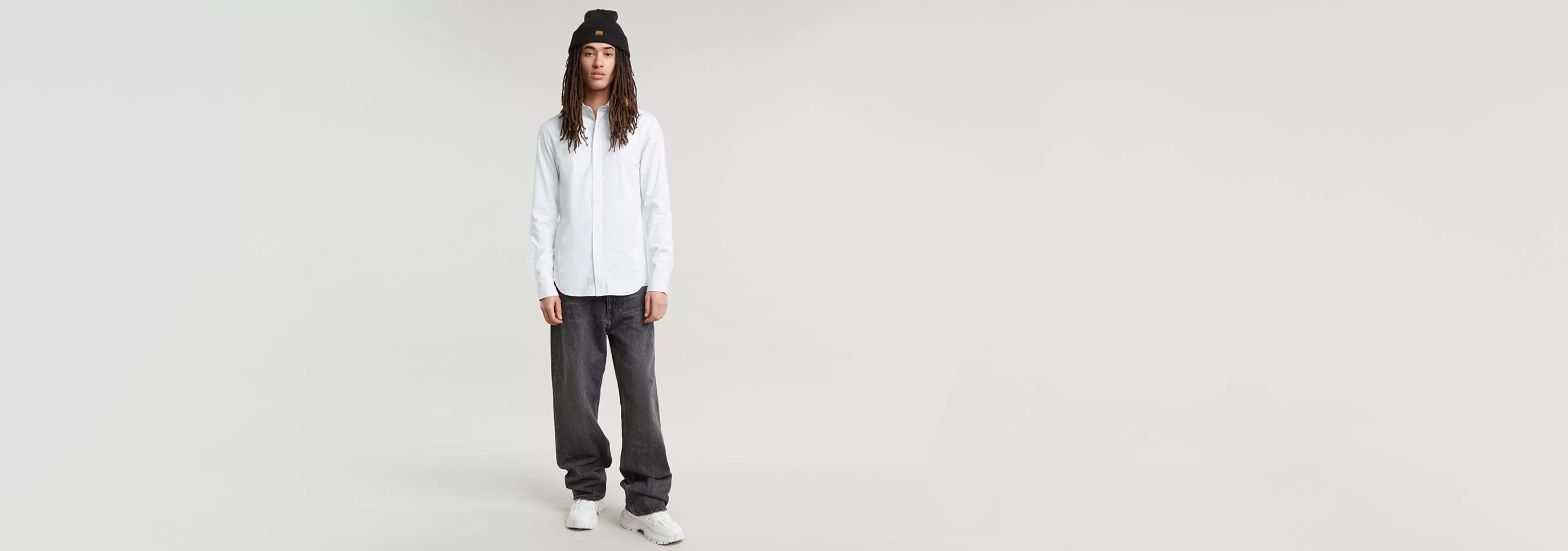 Fashion G-Star Uniform Slim Shirt white