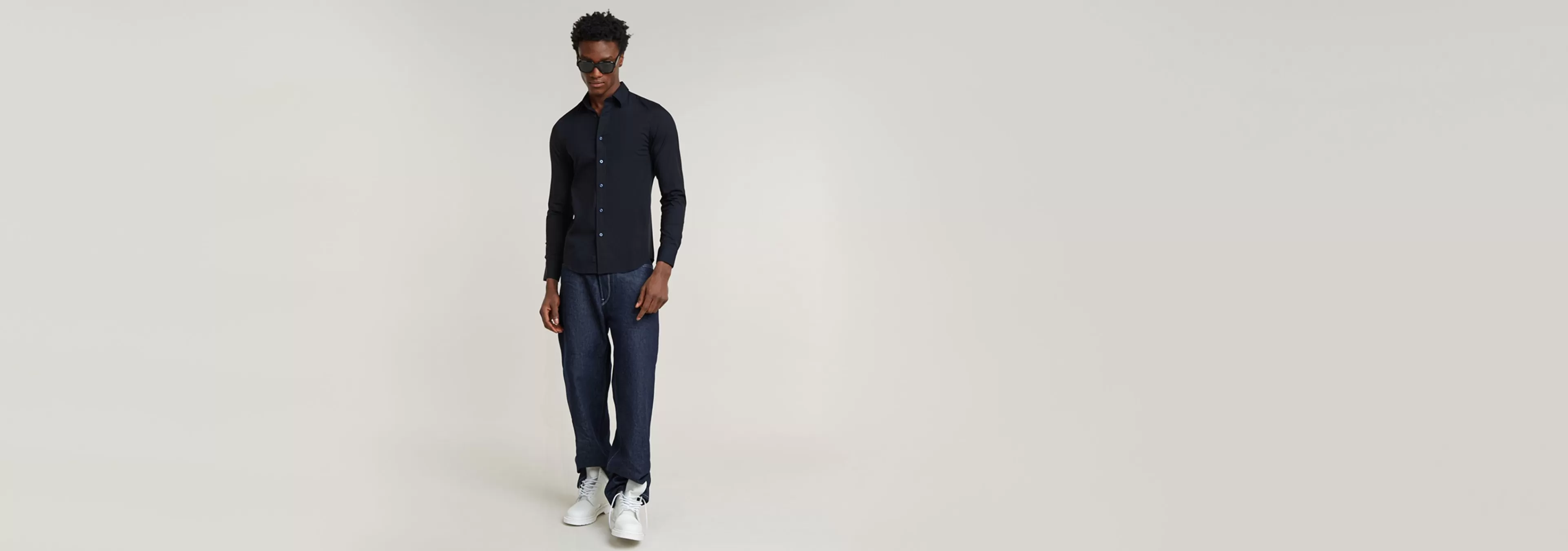 Fashion G-Star Uniform Slim Shirt salute
