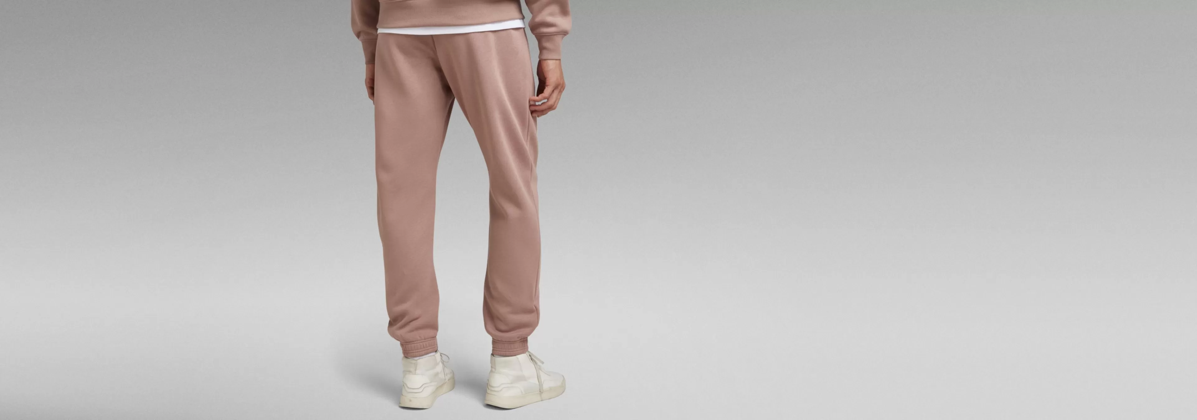Store G-Star Unisex Core Tapered Sweat Pant Chocolate Berry