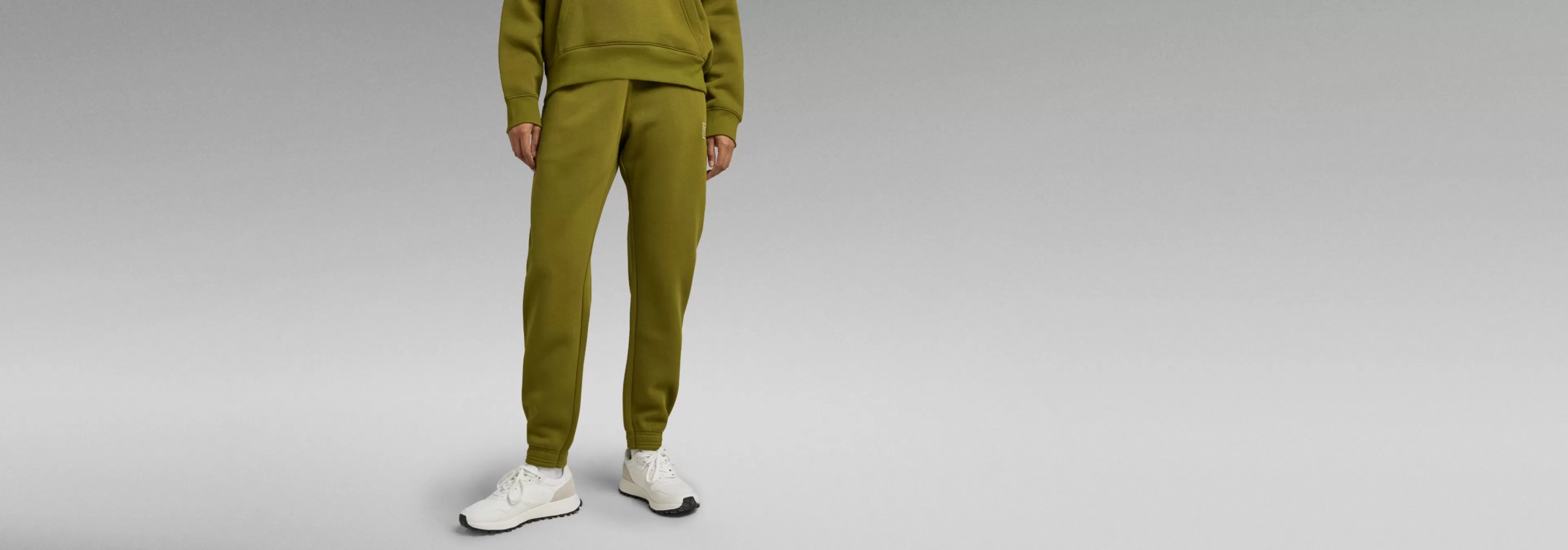 Cheap G-Star Unisex Core Tapered Sweat Pant avocado