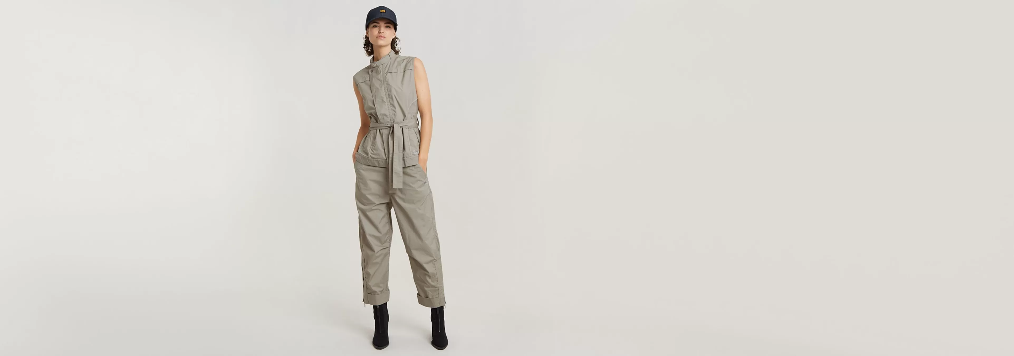 New G-Star Utility Broek Cropped rock ridge
