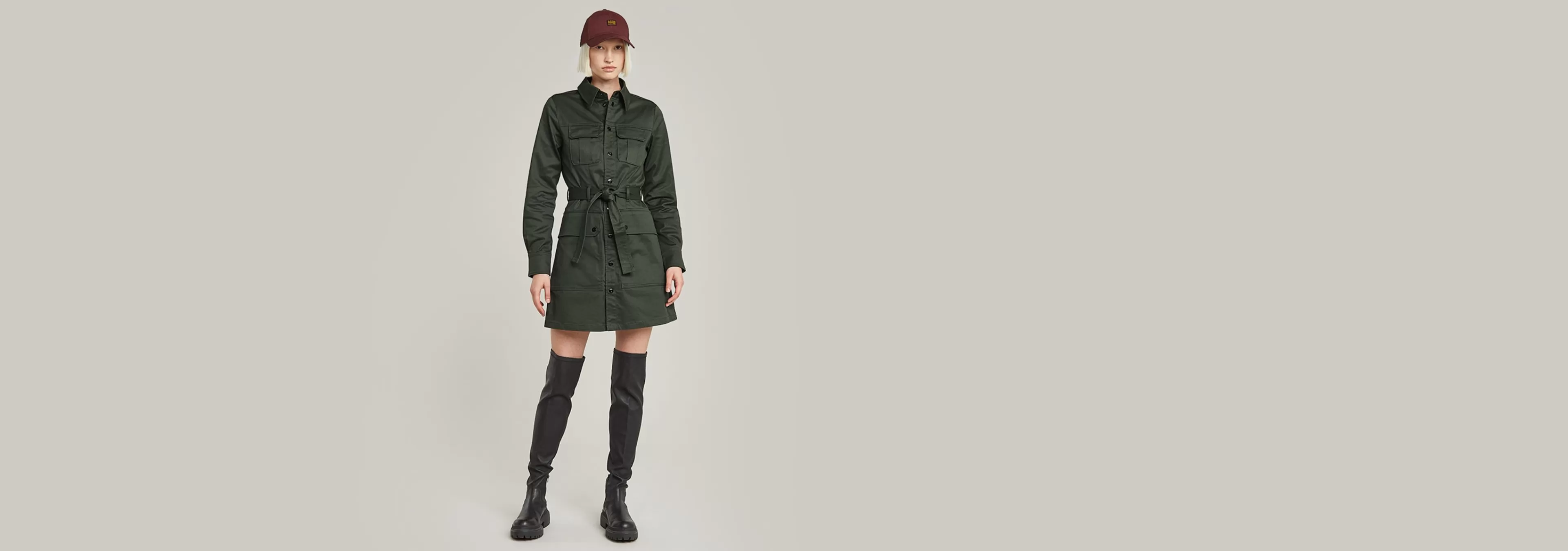 Sale G-Star Utility Jurk asfalt