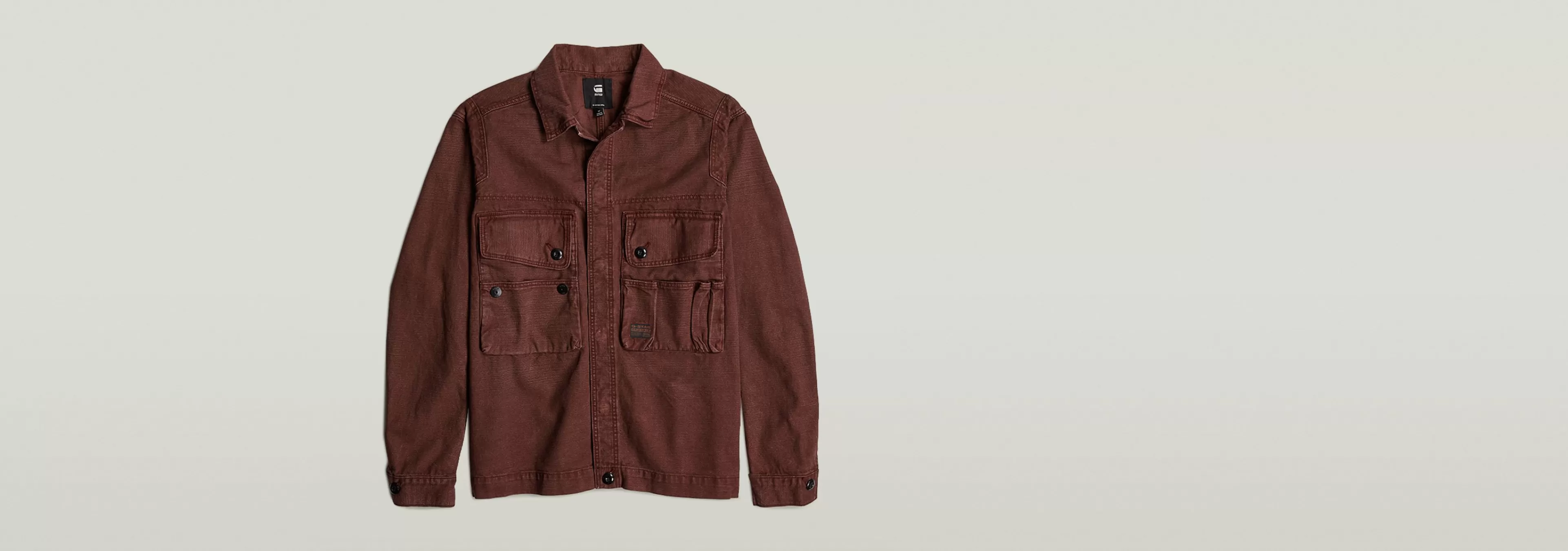Shop G-Star Utility Overshirt faded autumn leaves gd