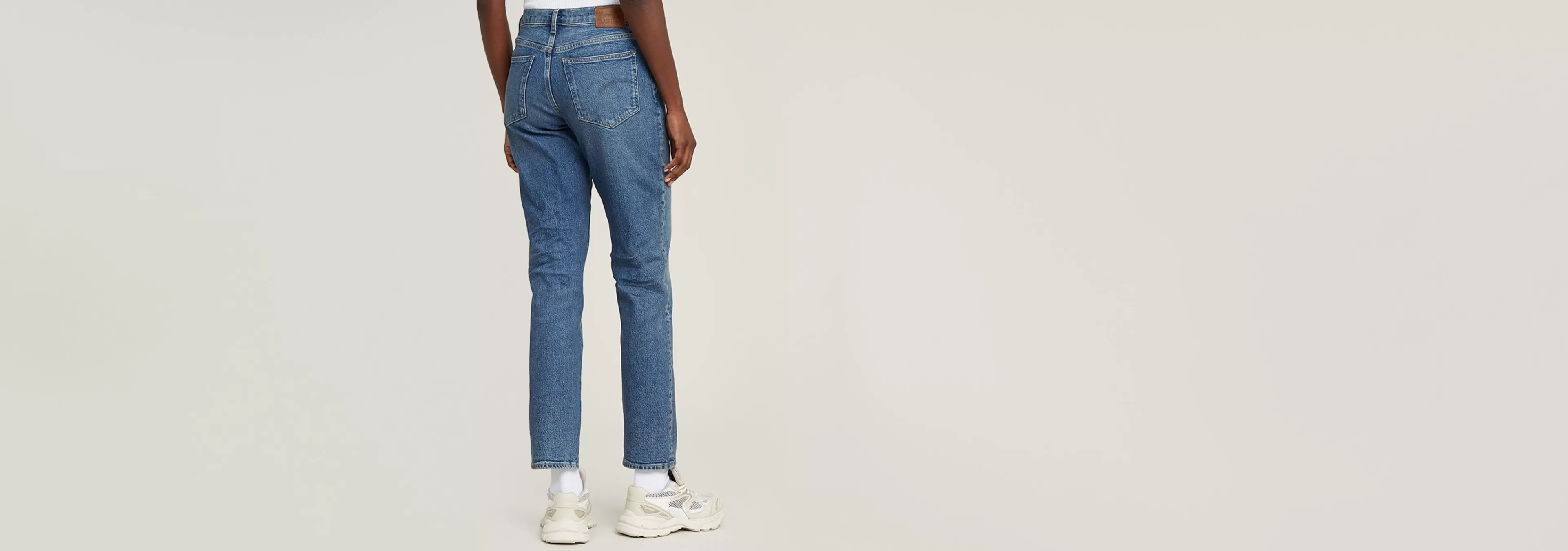 Fashion G-Star Viktoria High Straight Jeans faded frozen lake