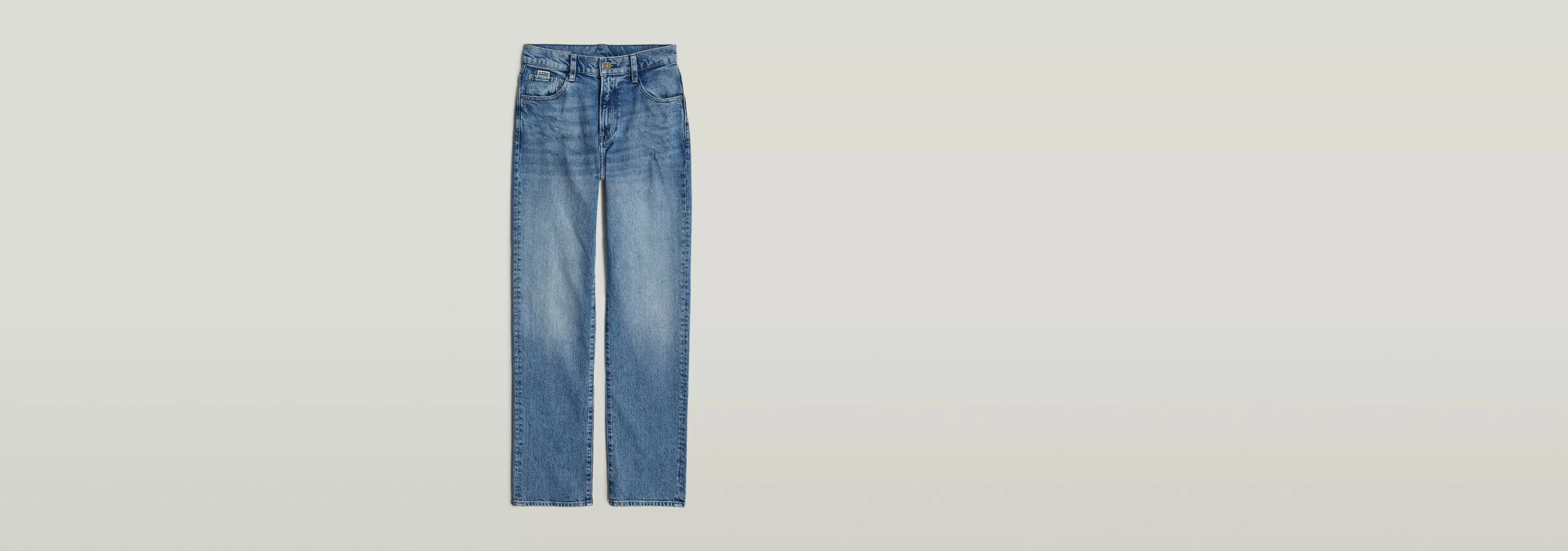 Fashion G-Star Viktoria High Straight Jeans sun faded paradiso blue