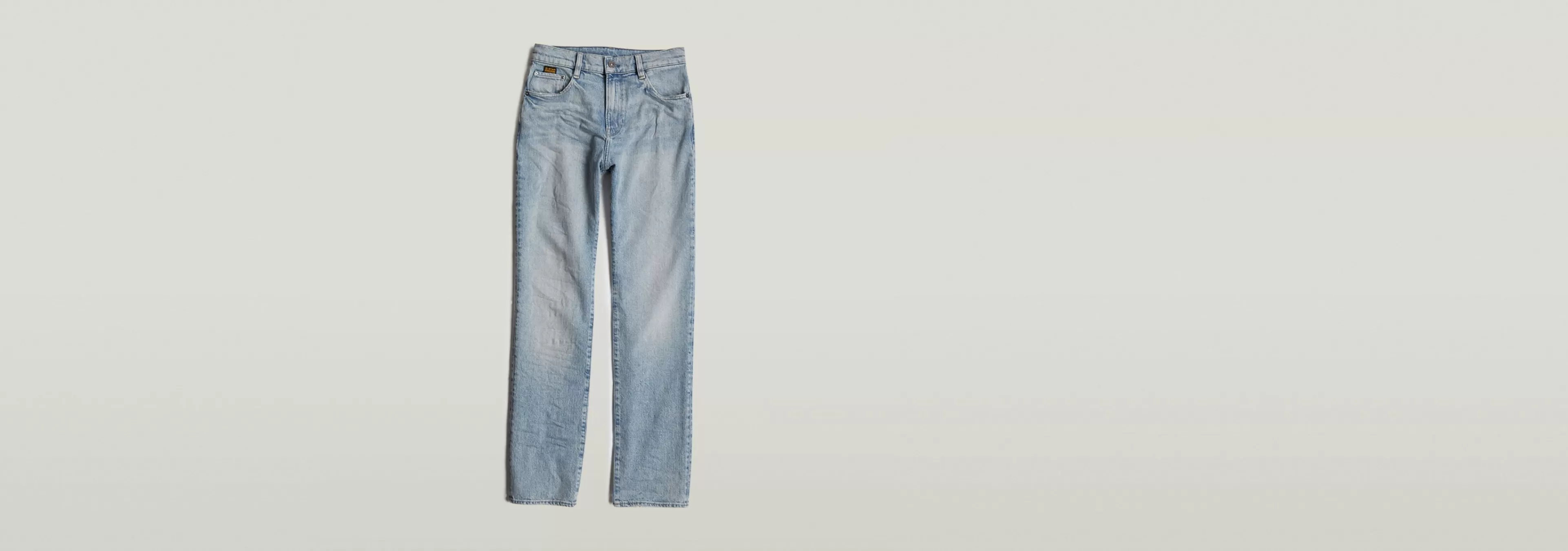 Clearance G-Star Viktoria High Straight Jeans antique faded icecap