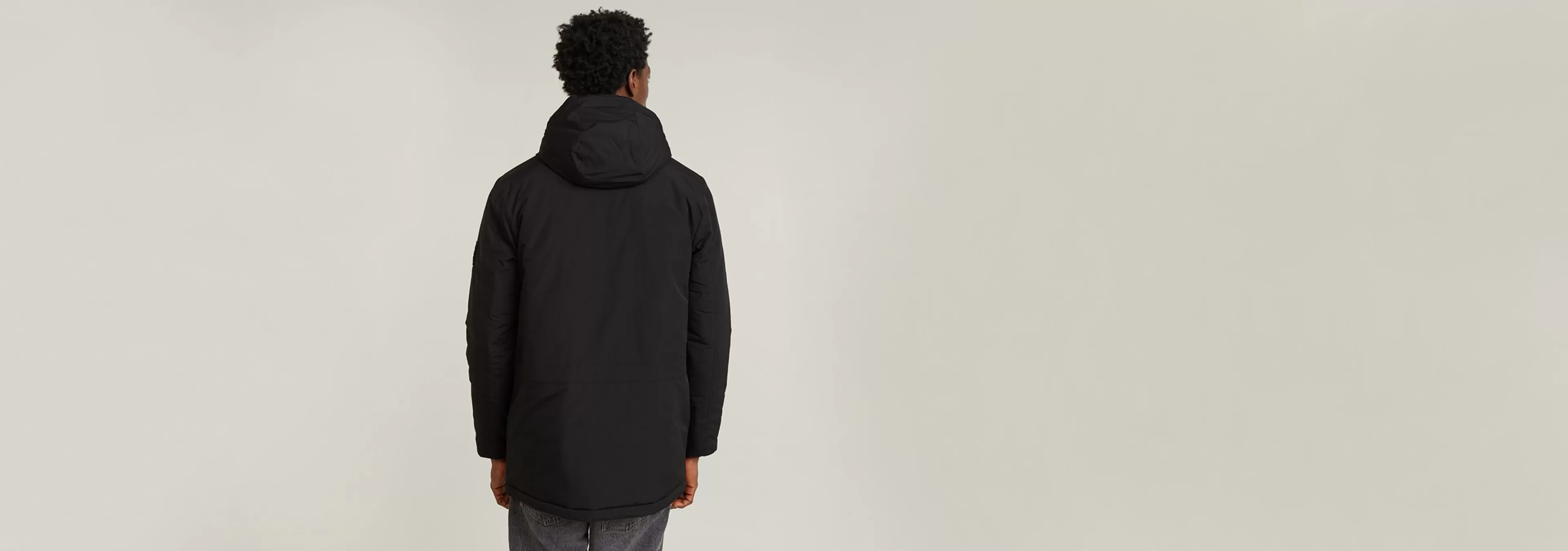 Online G-Star Vodan Gewatteerde Parka Met Capuchon dark black