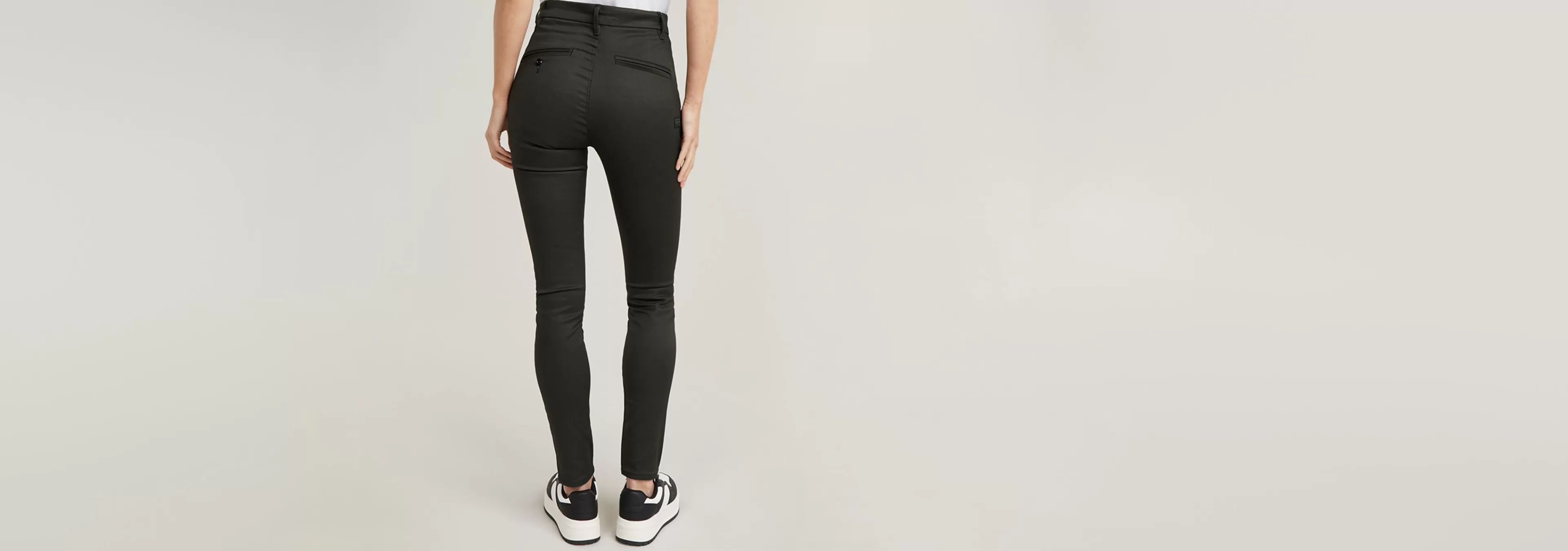 Cheap G-Star Weld High Skinny Chino raven