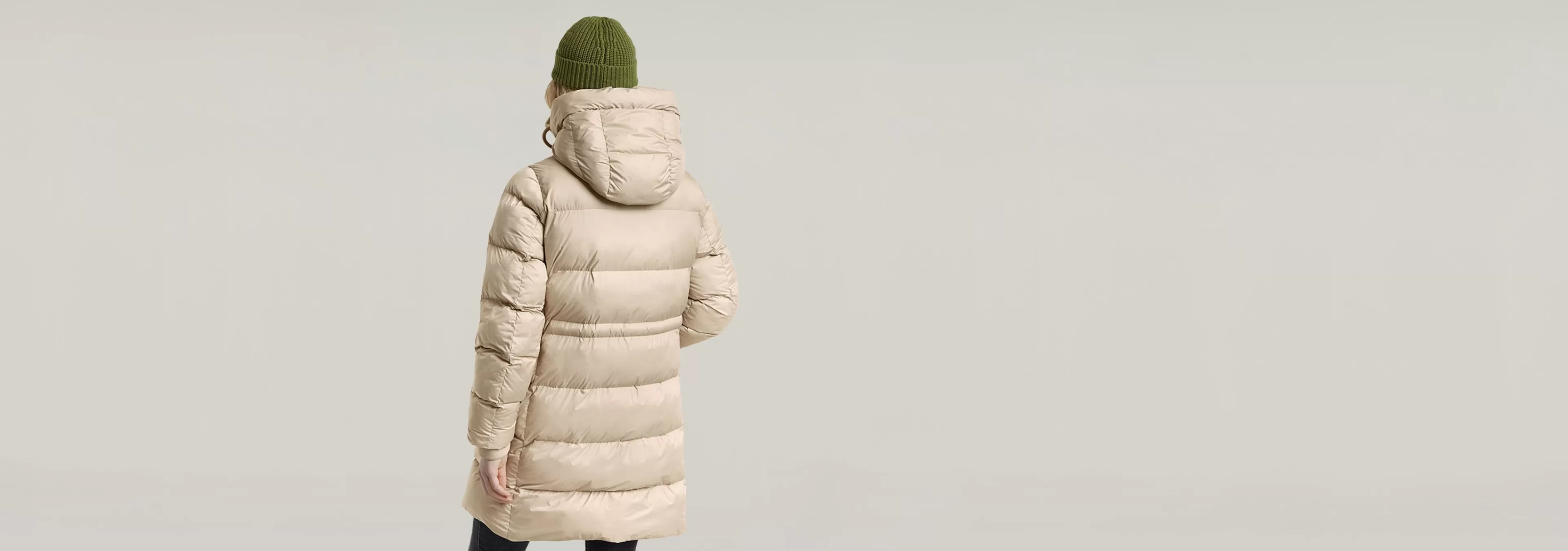 Discount G-Star Whistler Parka Puffer sandstorm