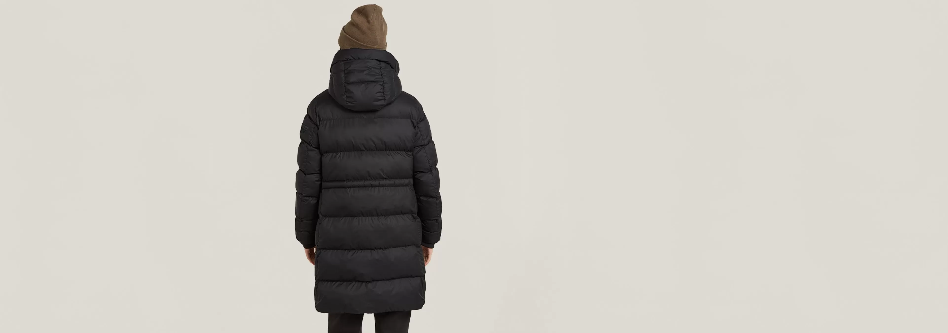 Hot G-Star Whistler Parka Puffer dark black
