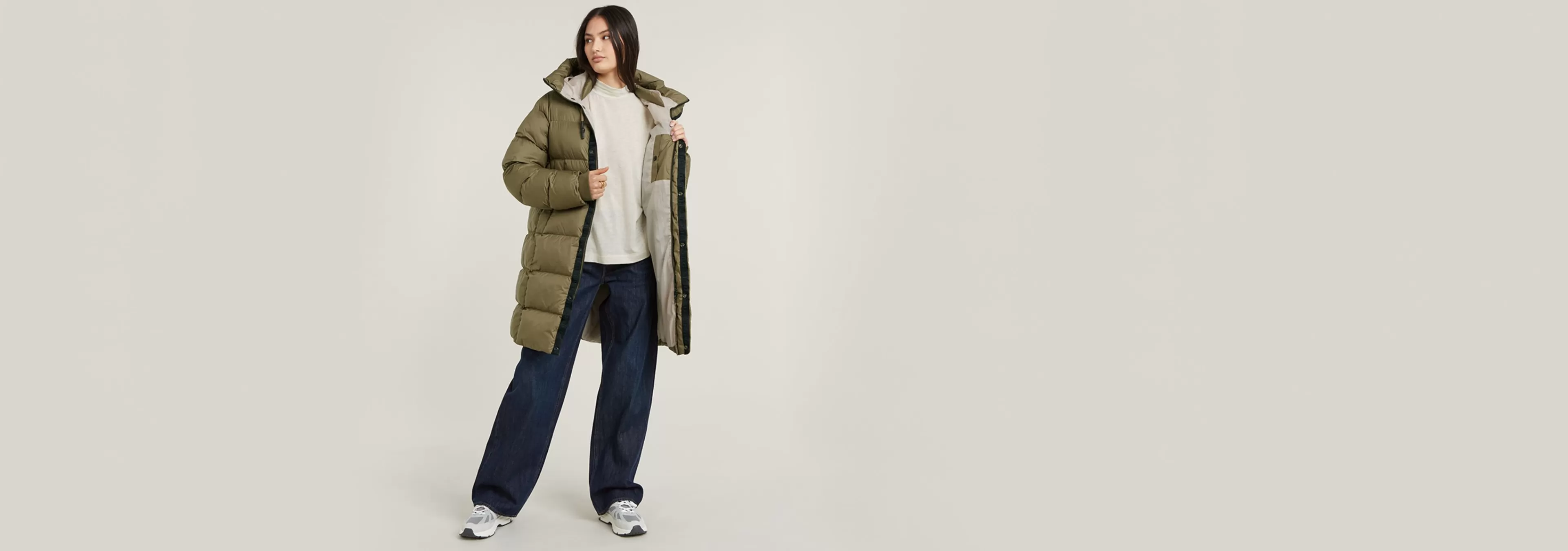 Sale G-Star Whistler Parka Puffer antic green