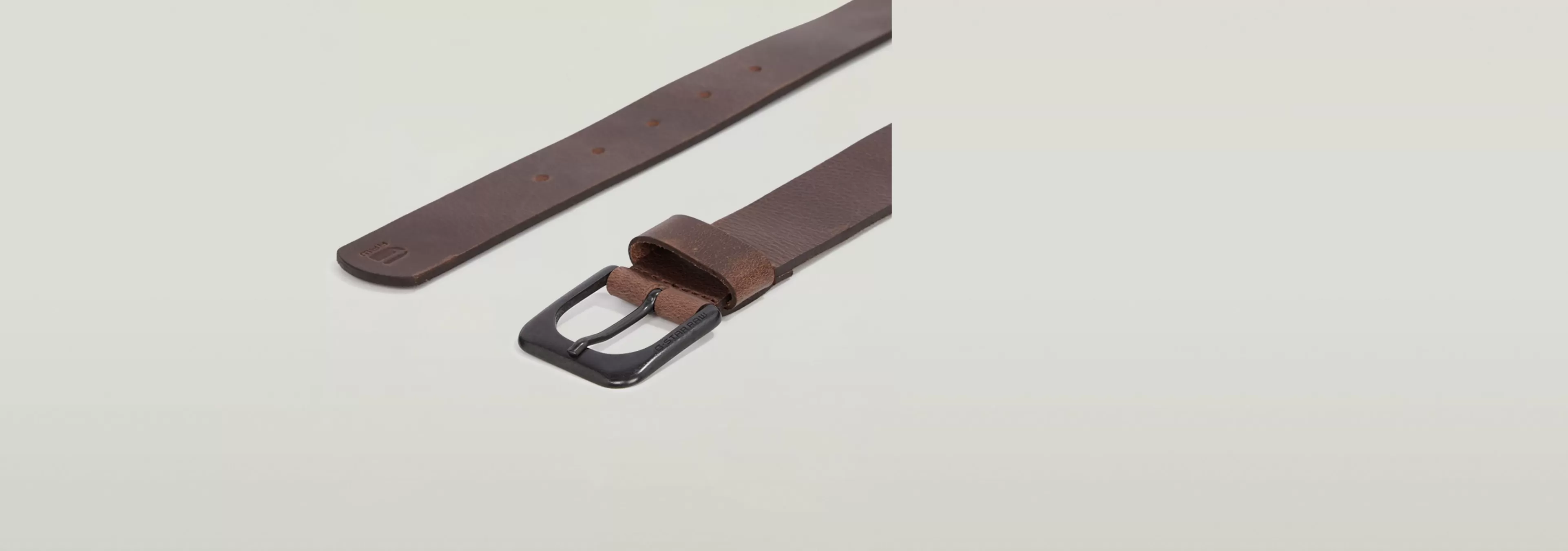Fashion G-Star Zed Riem dark brown/black metal