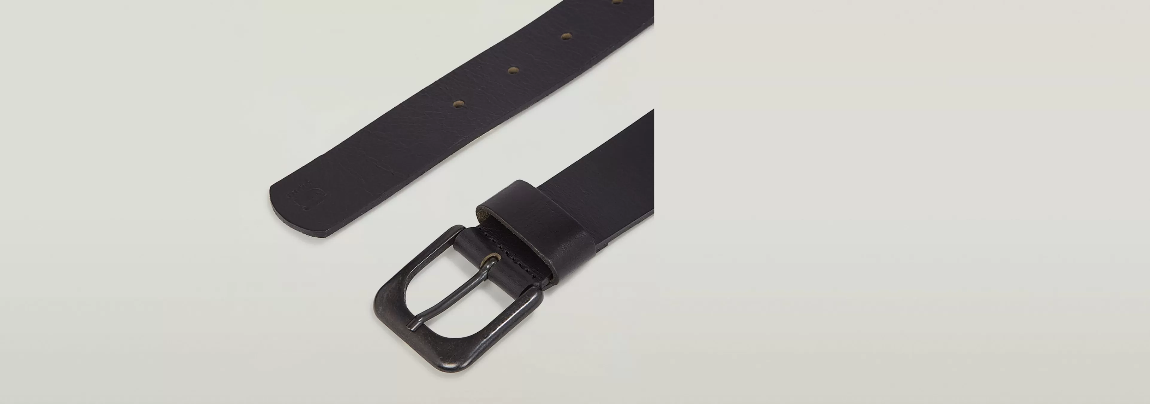 Shop G-Star Zed Riem black/black