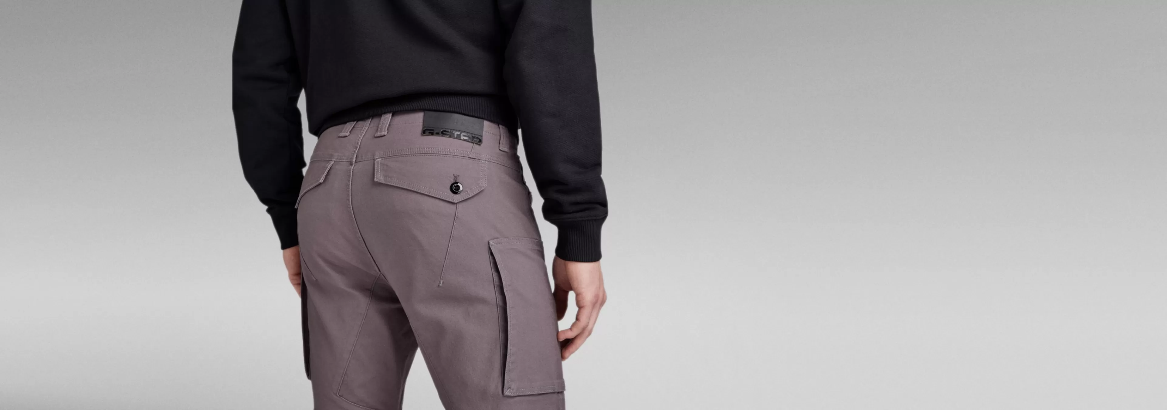 Sale G-Star Zip Pocket 3D Skinny Cargo Broek rabbit