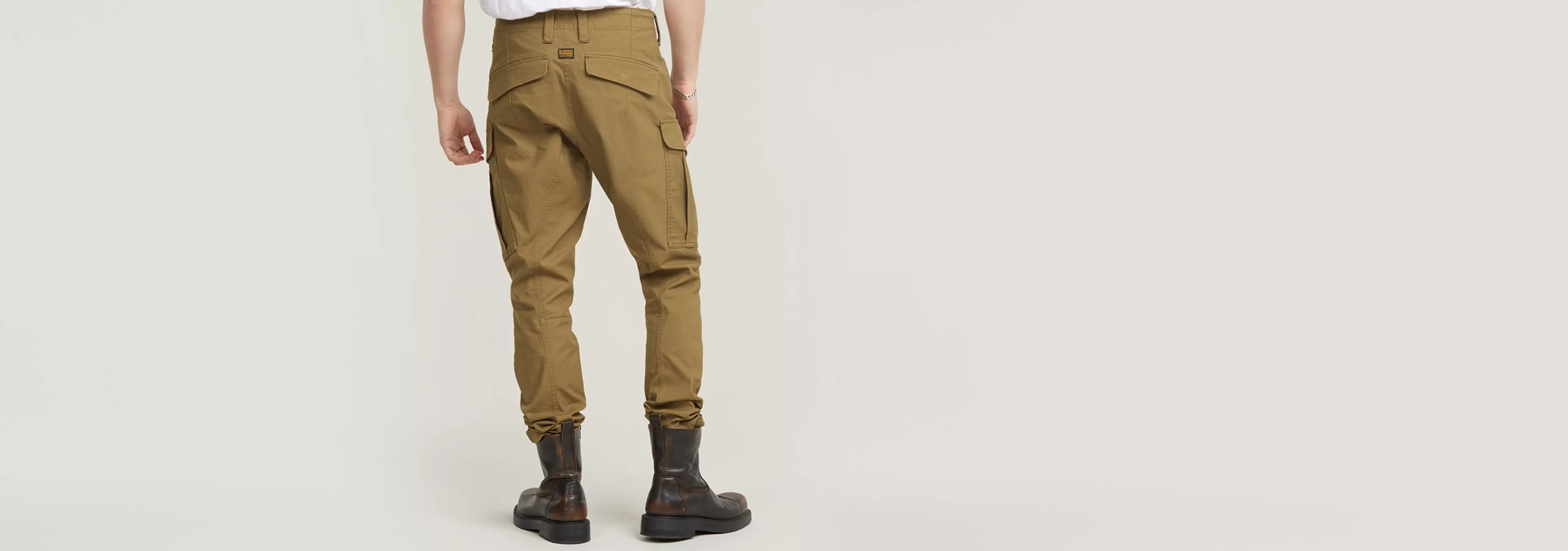 Clearance G-Star Zip Pocket 3D Skinny Cargo Broek 2.0 Light Berber